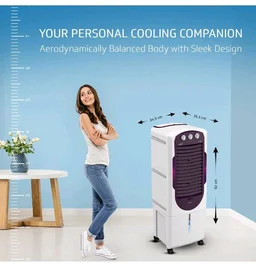 V-Guard Arido T25 H Tower Air Cooler For Room| 25 Litre
9.14 m Air Throw | 2 Year Warranty on Motor & Pump|Concealed Pump Design |Air Delievery-1406 cmh |1 Year Warranty On Cooler