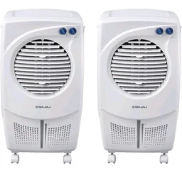Bajaj PMH 25 DLX 24L Personal Air Cooler for home with DuraMarine Pump (2-Yr Warranty by Bajaj) Anti-Bacterial Hexacool Master, TurboFan Technology, 3-SpeedControl, Portable AC, White Cooler