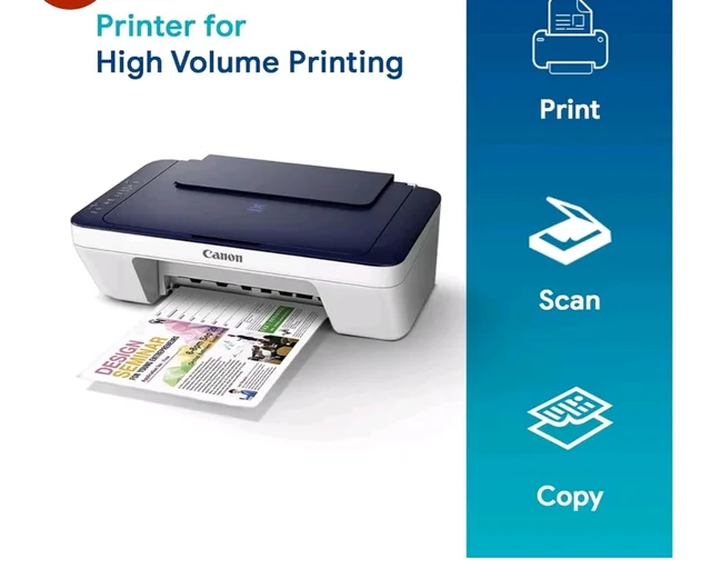 Canon PIXMA MG2577s All in One Non Wifi Inkjet Colour Printer with Scanner for Home, upto 100 Black and 100 Colour prints