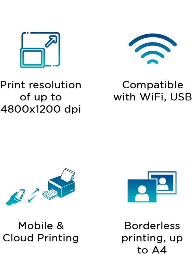 Canon PIXMA MegaTank G3000 All in One WiFi Ink Tank Colour Printer with Scanner for Home, Upto 6000 Black and 7000 Colour Prints with 2 Additional Black Ink Bottles