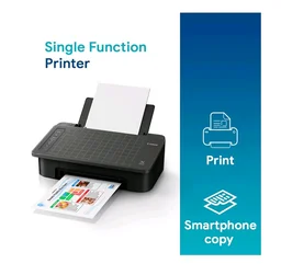 Canon PIXMA TS307 Print Only WiFi Inkjet Colour Printer for Home, Upto 100 Black and 100 Colour Prints