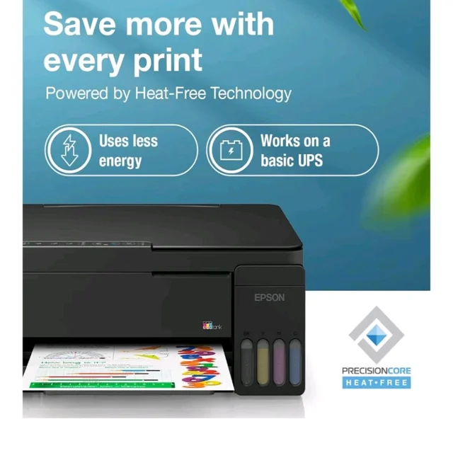 Epson EcoTank L3352 (New Launch) WiFi All-in-One InkTank A4 Colour Printer, Scanner, Copier for Home & Office, 5760x1440dpi Resolution, with Wireless and Mobile Printing Feature