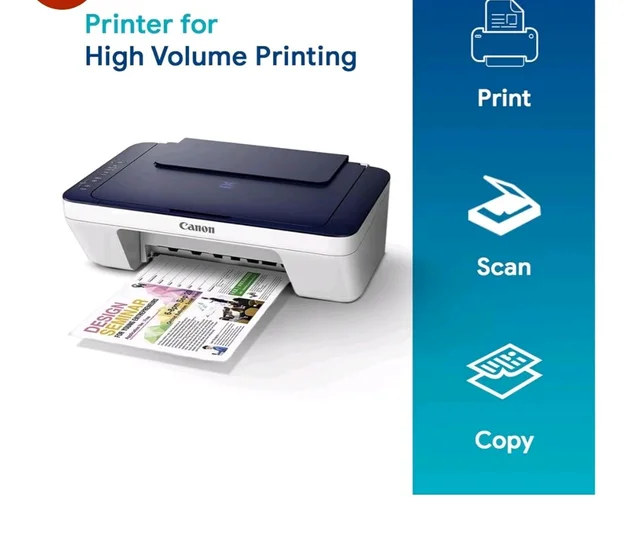 Canon PIXMA MG2577s All in One Non Wifi Inkjet Colour Printer with Scanner for Home, upto 100 Black and 100 Colour prints