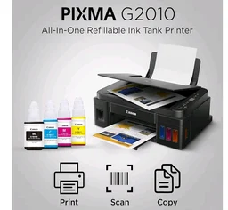 Canon PIXMA MegaTank G2010 All-in-One Ink Tank Colour Printer (Black)