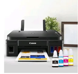 Canon PIXMA MegaTank G2010 All-in-One Ink Tank Colour Printer (Black)