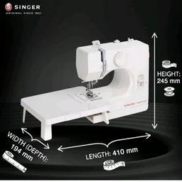 SINGER Tailor Mate Straight Stitch Sewing Machine with Free Arm | LED Light, Foot Pedal & Extension Table | 3 Stitch Length Options | 1-Year Warranty | Gifts for Woman