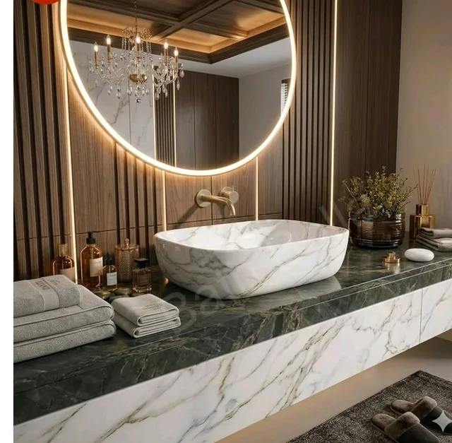 Designer Ceramic Wash Basin For Bathroom | Over Counter Bathroom Basin | Counter Top Bathroom Sink | Wash Basin For Restaurant, Hotel (18 x13 x 5 Inch) (Designer White)