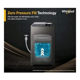 Whirlpool 6.5 kg Magic Clean 5 Star Fully Automatic Top Load Washing Machine Grey (MAGIC CLEAN 6.5 GENX GREY 5YrMW)