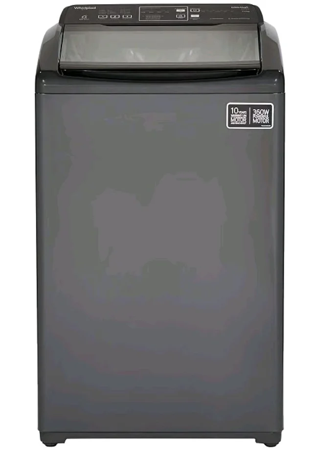 Whirlpool 7.5 Kg 5 Star Fully-Automatic Top Loading Washing Machine (WHITEMAGIC ELITE 7.5, Grey, Hard Water Wash)
