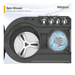 Whirlpool 9 kg 5 Star Semi-Automatic Top Loading Washing Machine (MAGIC CLEAN 9 GREY DAZZLE (10YR)-S, 15 Mint Quick Wash, 2026 Model)
50+ bought in past month