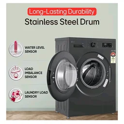 Visit the LG Store
4.3
4.3 out of 5 stars
(2,792)
LG 7 Kg, 5 Star, DD Technology, Steam Wash, 6 Motion DD, Fully-Automatic Front Load Washing Machine (FHB1207Z2M, Allergy Care, In-Built Heater, Touch Panel, Middle Black)