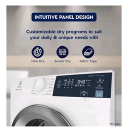 Visit the Electrolux Store
4.1
4.1 out of 5 stars
(43)
Electrolux 8.5Kg Vented Dryer Machine for Clothes, Reverse Tumbling, Smart Sensors, Colour Care, Drying Only - No Washing Function, UltimateCare 300, EDV854J3WB, White