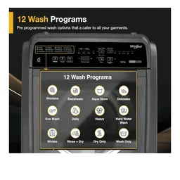 Whirlpool 8 kg Magic Clean 5 Star Fully Automatic Top Load Washing Machine Grey (MAGIC CLEAN ELT 8.0 GREY 10YMW, Hard Water Wash)
