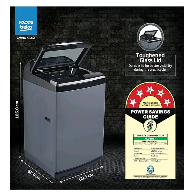 SHARP 8.0 kg, 5 star Semi-Automatic Top Loading Washing Machine with Quadroniq Pulsator, Wave Dry Ring, 1300 RPM (ES-SD80NB-TR, Ruby Red, Pure Wave+)
