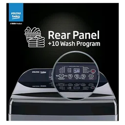 SHARP 8.0 kg, 5 star Semi-Automatic Top Loading Washing Machine with Quadroniq Pulsator, Wave Dry Ring, 1300 RPM (ES-SD80NB-TR, Ruby Red, Pure Wave+)