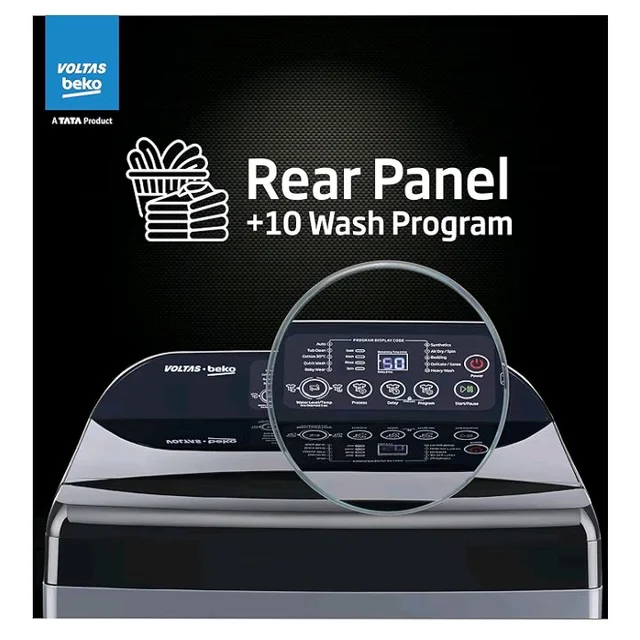 SHARP 8.0 kg, 5 star Semi-Automatic Top Loading Washing Machine with Quadroniq Pulsator, Wave Dry Ring, 1300 RPM (ES-SD80NB-TR, Ruby Red, Pure Wave+)