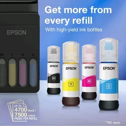 Epson EcoTank L3352 (New Launch) WiFi All-in-One InkTank A4 Colour Printer, Scanner, Copier for Home & Office, 5760x1440dpi Resolution, with Wireless and Mobile Printing Feature