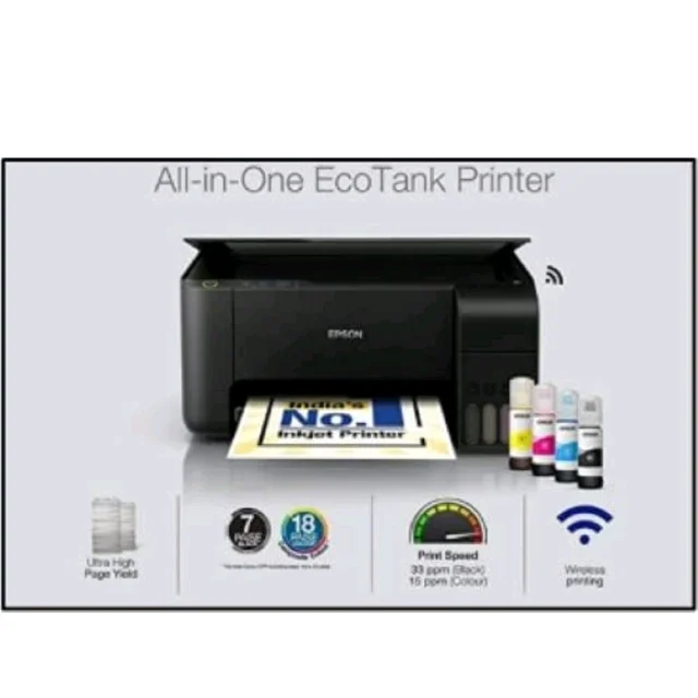 Epson EcoTank L3252 Wi-Fi All-in-One Ink Tank Printer for Home & Office