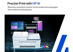 HP AI Capable Ink Advantage 4388 Dual Band WiFi (up to 10X Faster) Colour Printer Print/Scan/Copy with ADF Ideal for Home/Small Office
