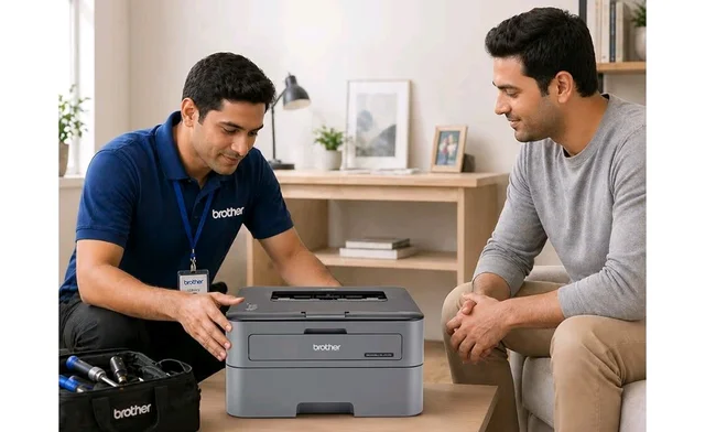 Brother HL-L2321D Automatic Duplex Laser Printer with 30 Pages Per Minute Print Speed (Best in The Category), 8 MB Memory, Large 250 Sheet Paper Tray, USB Connectivity