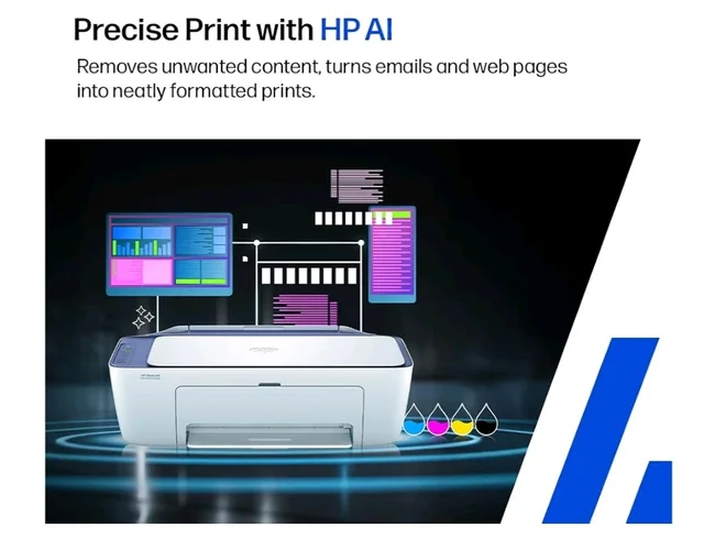HP AI Capable Ink Advantage 2986 Dual Band WiFi (up to 10X Faster) Colour Printer - Print/Scan/Copy Ideal for Home
300+ bought in past month