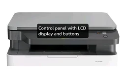 HP Laser MFP 1188a, Print, Copy, Scan, Hi-Speed USB 2.0, Up to 21 ppm, 150-sheet Input Tray, 100-sheet Output Tray, 10,000-page Duty Cycle, 1-Year Warranty, Black and White, 715A2A