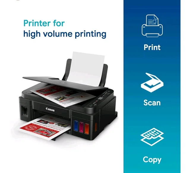 Canon PIXMA MegaTank G3010 All-in-One Wireless Ink Tank Colour Printer