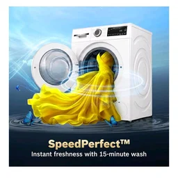 Bosch 9 kg 5 Star Front Load Fully-Automatic Washing Machine, AI ActiveWater, 14 Wash Programs, Removes 99.9% Germs with Steam, No Tangle or Wrinkle, SoftCare Paddle,Zero Vibration, White, WGA14200IN
200+ bought in past month