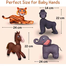 Seraphina 3D Magnetic Animal Puzzle Plush Toy | Montessori Soft Learning Toy for Babies & Kids | Interactive Sensory Educational Gift
