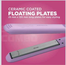 Havells Styling Combo of Hair Dryer & Straightener|1200W Dryer|Floating Plate Straightener|Blow Dry for Men & Women| HC4065
