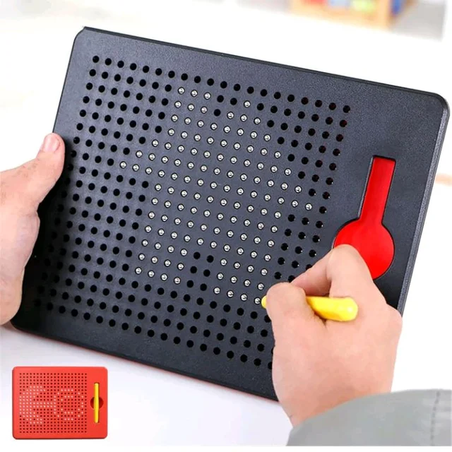VGRASSP MagPad Play Magnetic Drawing Board - Erasable Doodle Writing Pad for Kids - Color as per Stock (Drawing Board)