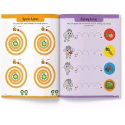 101 Pencil Control Activity Book For Kids | Tracing Practise Book | Age 2+ And Up | Writing Activities