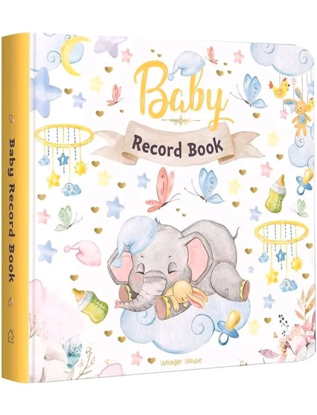 Baby Record Book | Newborn Journal For Boys And Girls To Cherish Memories And Milestones (Ideal Gift For Expecting Parents And Baby Shower)