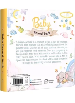 Baby Record Book | Newborn Journal For Boys And Girls To Cherish Memories And Milestones (Ideal Gift For Expecting Parents And Baby Shower)