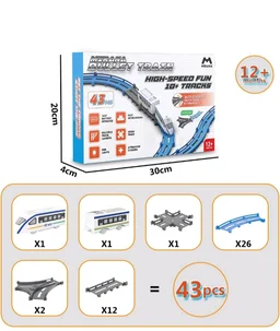 Mirana Vande Bharat Bullet Train Toy Set for Kids, Basic 43 pcs
Multiple Railway Track Layout, AAA Battery Operated, Boys & Girls 1+ Years, Made in India