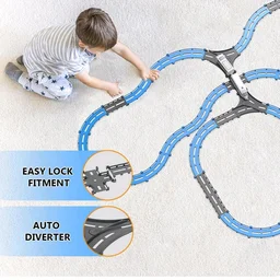 Mirana Vande Bharat Bullet Train Toy Set for Kids, Basic 43 pcs
Multiple Railway Track Layout, AAA Battery Operated, Boys & Girls 1+ Years, Made in India