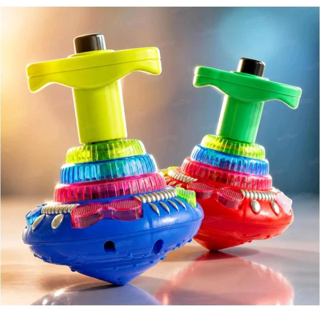 Zest 4 Toyz Spinning Top for Kids Magic Light Toy with Flashing LED Light Up and Dynamic Music Non-Toxic Toys for Boys & Girls Multicolor (Pack of 1)
200+ bought in past month
