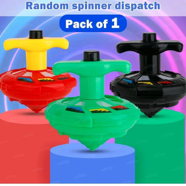 Zest 4 Toyz Spinning Top for Kids Magic Light Toy with Flashing LED Light Up and Dynamic Music Non-Toxic Toys for Boys & Girls Multicolor (Pack of 1)
200+ bought in past month