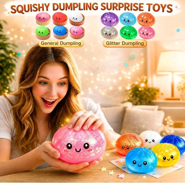 DaMpLiNg Squisy Ball | DaMpLiNg Squishy Mystery Box | Cute Big DaMpLiNg Stress Ball | Fidget Sensory Toy for Adults Anxiety Relief
