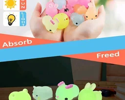 Visit the ANAB GI Store
3.2
3.2 out of 5 stars
(748)
Squishies Mochi Squishy Toys Glow in The Dark Party Favors for Kids - Mini Kawaii Squishies Mochi Animals Stress Relief Squishy Pack Squishy Cat Squishys with Storage Box 5 Squishy Set
