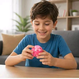 Braintastic Gear Ball with LED Light (Pack of 1)
Push-Action Interactive Rotating Toy for Kids | Sensory Activity for Boys & Girls | Fun Mechanical