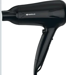 Havells HD3162 Men's 1565 Watts Powerful Hair Dryer with Thin Concentrator and Cool Shot Button; Heat Balance Technology (Black)