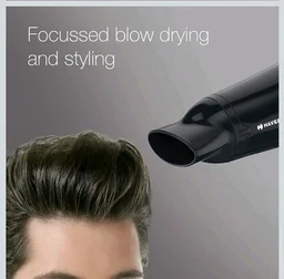 Havells HD3162 Men's 1565 Watts Powerful Hair Dryer with Thin Concentrator and Cool Shot Button; Heat Balance Technology (Black)