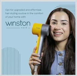 Winston Turbo X Hair Dryer 1600W for Men and Women, Compact and Fast Drying with 3 Speed/ 2 Heat Settings with Low Noise & Overheat Protection - All Hair Types