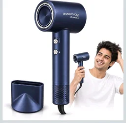 BreezeX Hair Dryer
102,000 RPM High-Speed Motor, Ion Care Technology, Thermo Control Technology, 360° Magnetic Styling