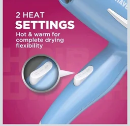 Havells 1000 Watts Hair Dryer, 2 Heat Settings (Hot/Warm), Over Heat Protection | Gentle & Efficient Drying | Style your Hair Perfectly