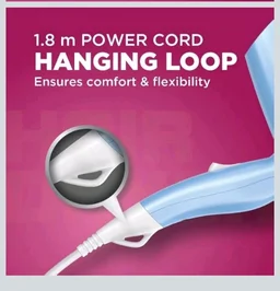 Havells 1000 Watts Hair Dryer, 2 Heat Settings (Hot/Warm), Over Heat Protection | Gentle & Efficient Drying | Style your Hair Perfectly