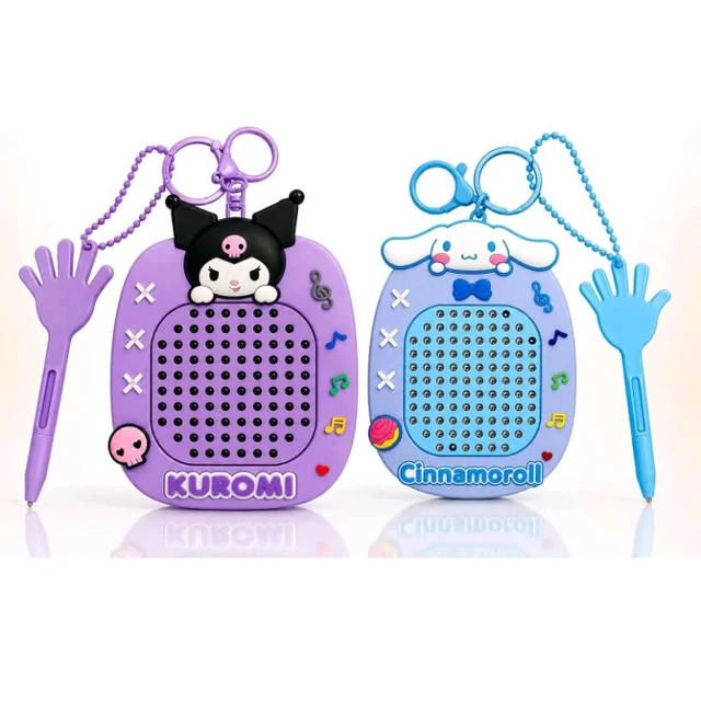 Mini Magnetic Magpad Keychain Toy Pack of 2 | Steel Ball Magnetic Drawing Board for Kids | Portable Magnetism Doodle Pad | Educational Writing & Creativity Toy | Any 2 Random Colors