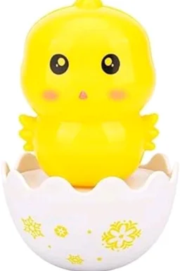 Roly Poly Push and Shake Baby Tumbler Toys 2 Pcs Set Penguin Chick Bunny Wobbler Self-Balancing Rattle Educational Sensory Development Toys for Infants and Toddlers
50+ bought in past month