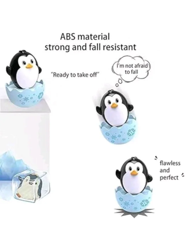 Roly Poly Push and Shake Baby Tumbler Toys 2 Pcs Set Penguin Chick Bunny Wobbler Self-Balancing Rattle Educational Sensory Development Toys for Infants and Toddlers
50+ bought in past month